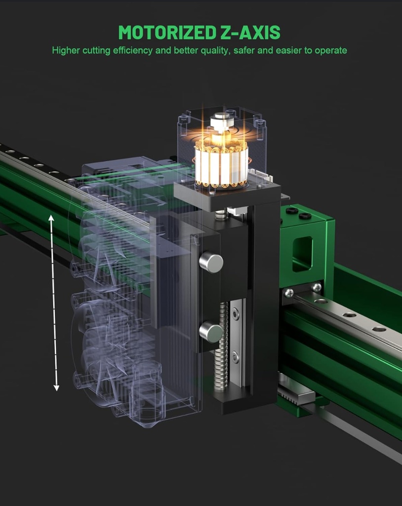 Neje 4 Max 20w 75x46 Cm +plotter+dibujo+rotativo+aire+pad