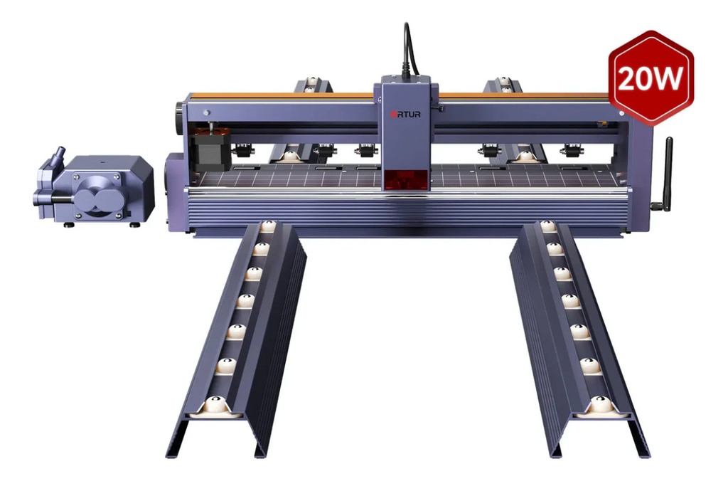 Grabadora Y Cortadora Laser Ortur F10 20w - Trabajos Grandes