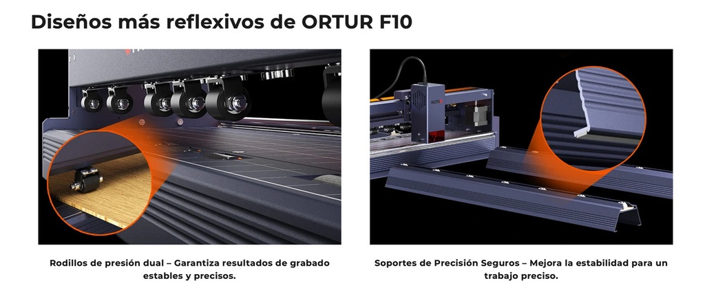 Grabadora Y Cortadora Laser Ortur F10 20w - Trabajos Grandes