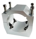 Abrazadera Husillo 52mm Y Laser 2 En 1 De Aluminio
