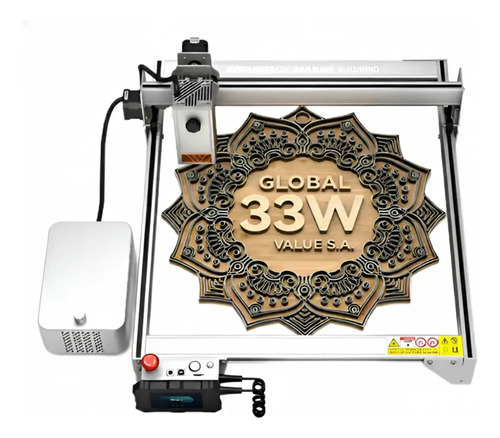Cnc Laser Atomstack X30 Pro (33w Opticos) 6 Nucleos