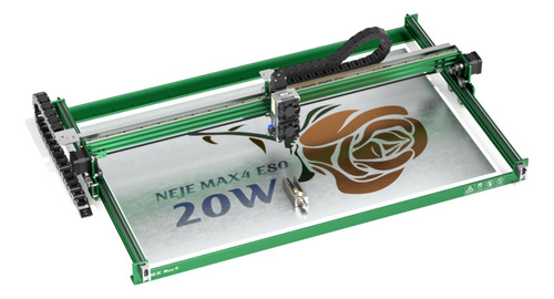 Neje 4 Max 20w 75x46 Cm +plotter+dibujo+rotativo+aire+pad