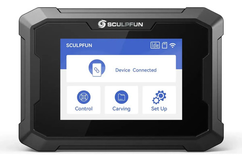 Pantalla Tactil Sculpfun Ts1 Controlador Offline - Sd - Wifi