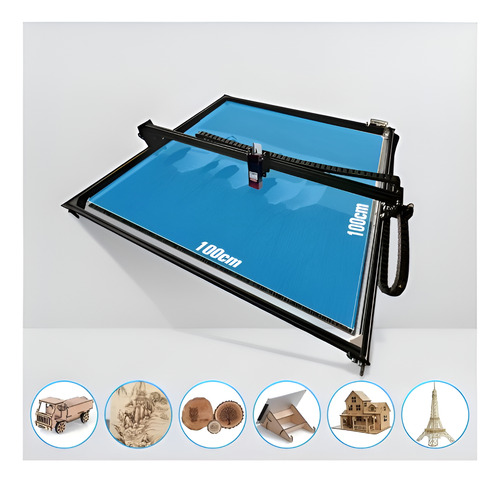 Cnc Corte Laser 100x100cm-80w Corta Mdf 3-5 Mm En 1 Pasada