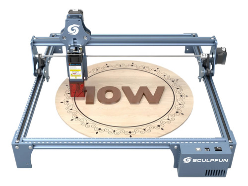 Laser Corte Y Grabado Sculpfun S9 Pro 10w