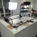 Cnc Corte Laser Guepardo 85 X 82 Cm Laser Diodo 30w Opticos 