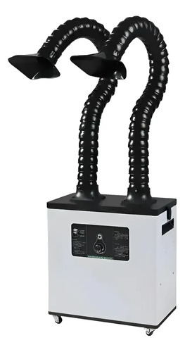 Extractor De Humo Doble Boca Para Cnc Laser Gran Potencia