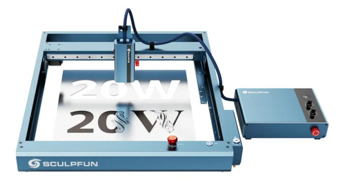 Grabadora y Cortadora Laser de Fibra Sculpfun A9 Ultra 20w
