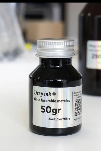 Tinta Para Grabado Láser En Metales Deep Ink (50 G)