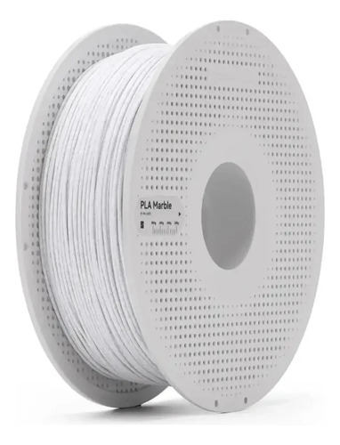 Filamento PLA Marble Mármol Blanco 1kg Bambulab 