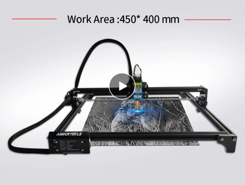 [CNC-10W-CREATIVE MAKER-40X45-80W] Cnc Corte Y Grabado Laser 40x45 80w Corta Mdf 3mm 1 Pasada