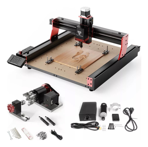 [000302] Router Cnc Two Trees Ttc 450pro 500w + Rotativo 4to Eje