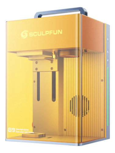 [CNC-5W-SCULPFUN-G9 DUAL LASER IR-C] Máquina Grabadora Para Joyas - Oro, Plata, Acero, Otros